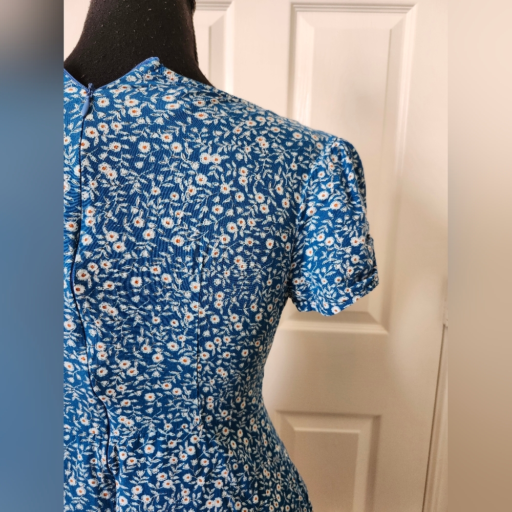 Princess Polly Ditsy Blue Floral Mini Dress - Picture 6 of 12